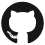 Logo do GitHub em formato circular.